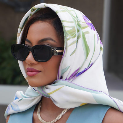 Susanna - Silk Foulard - Mint