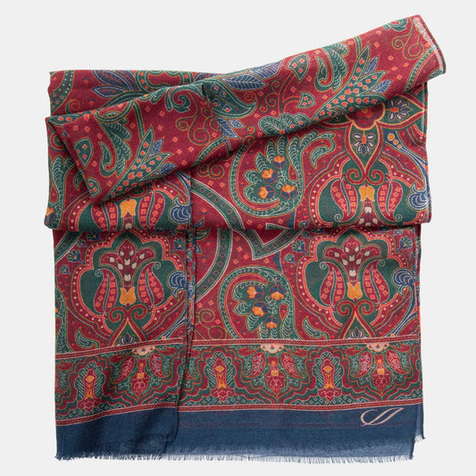 Uffizi - Wool Scarf - Chianti Red - My Men's Shop