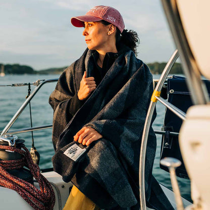Manta de lana Wool Lodge - White Mountain Woolen