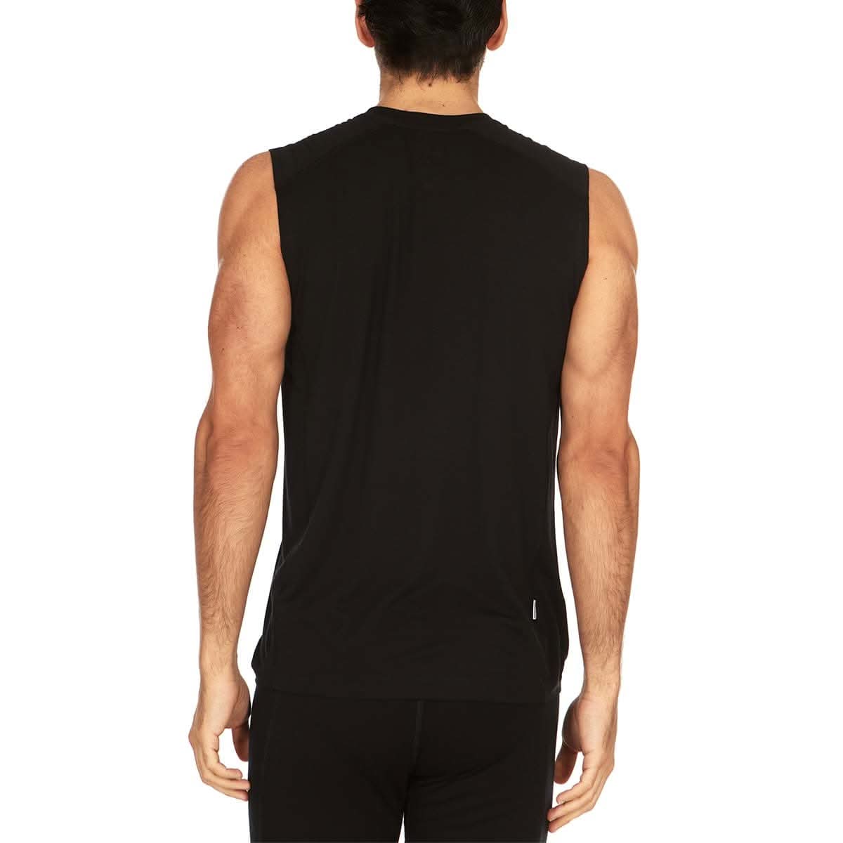 Camiseta sin mangas de lana de peso micro para hombre - Woolverino