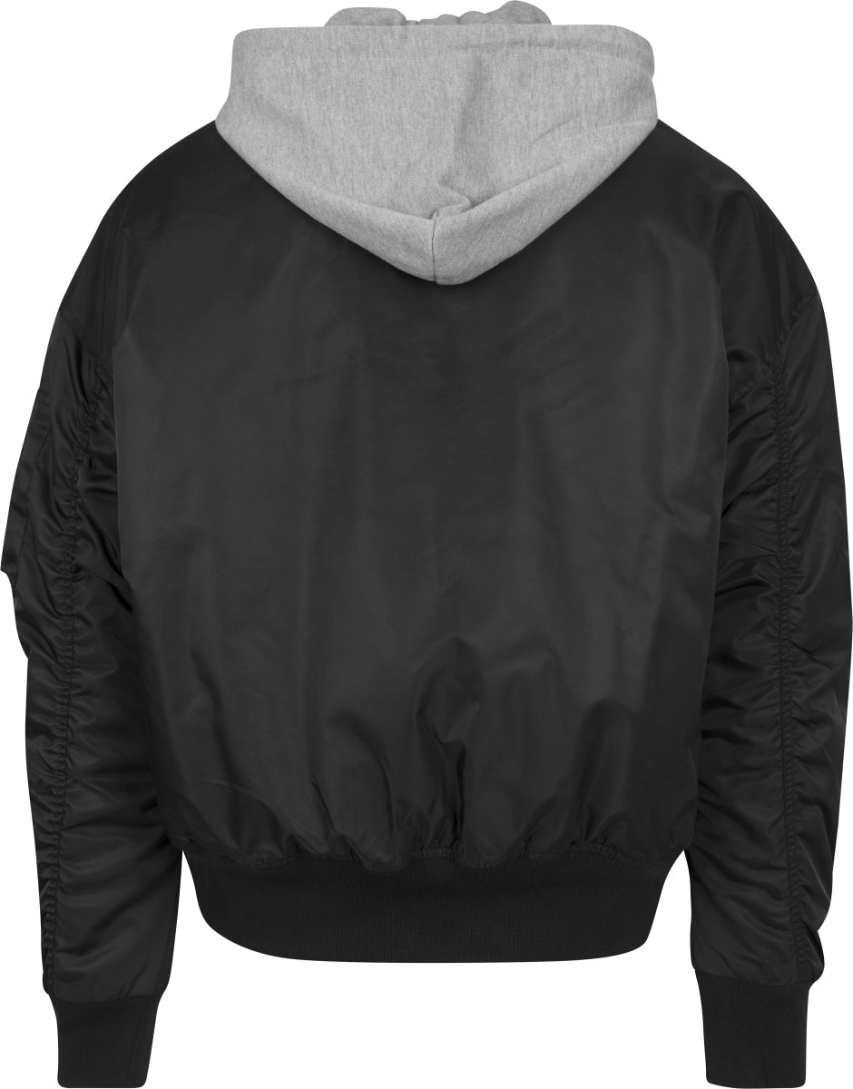 Bomber Jacket Hooded Oversize - My Men's Shop